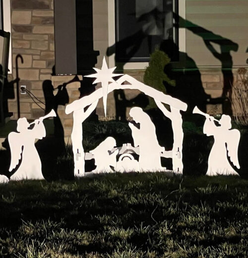 Outdoor Nativity – Angels | Poly Concepts